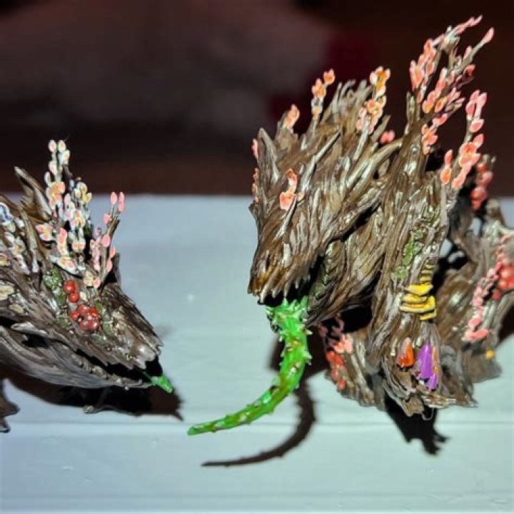 3D Print of Root Bulettes (2 poses) by heatherwyatt