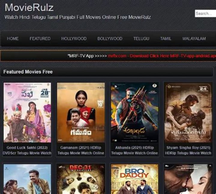5Movierulz Watch & Download Telugu, Hindi, Tamil, Malayalam Movies