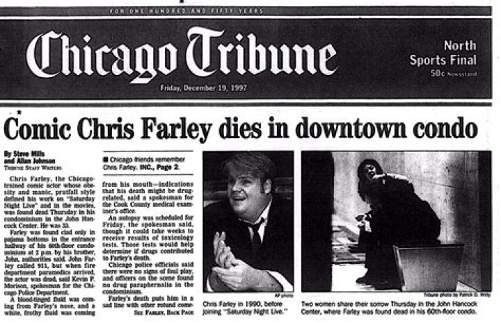 A Deeper Look Into The Tragic Death Of Chris Farley