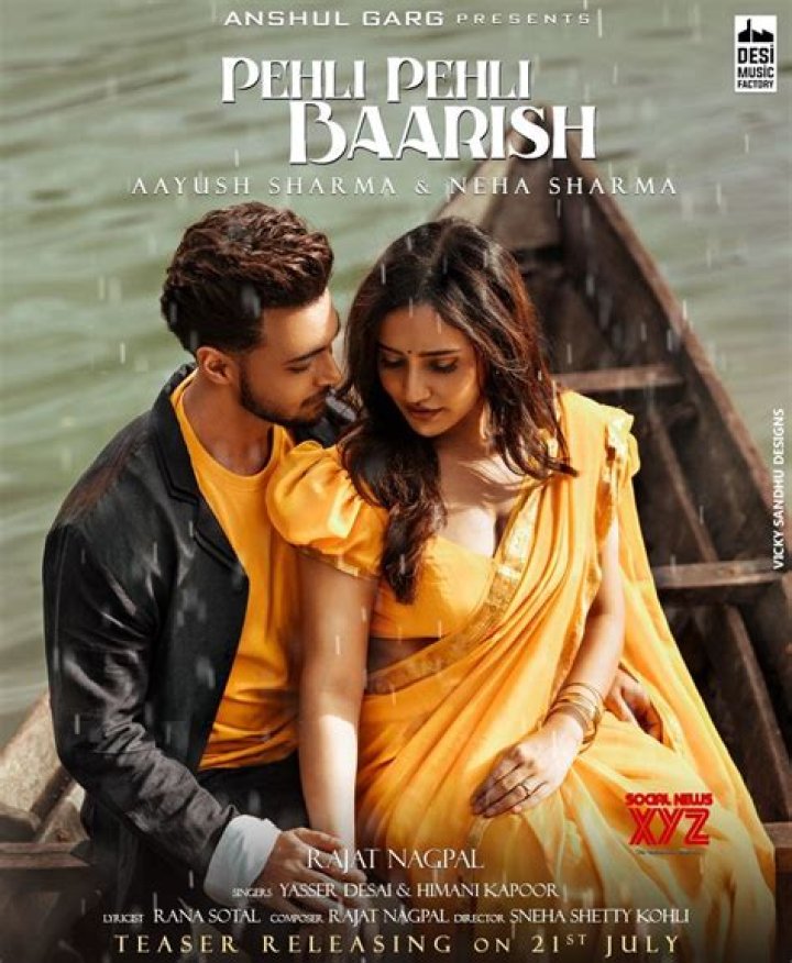 Aayush Sharma Unveils Pehli Pehli Baarish&rsquo;s First Look Social News XYZ