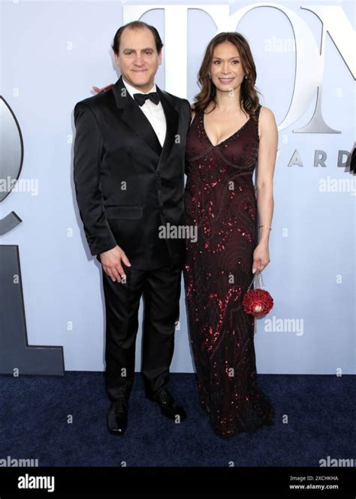 Actor Michael Stuhlbarg and MaiLinh Lofgren arrive at the... News