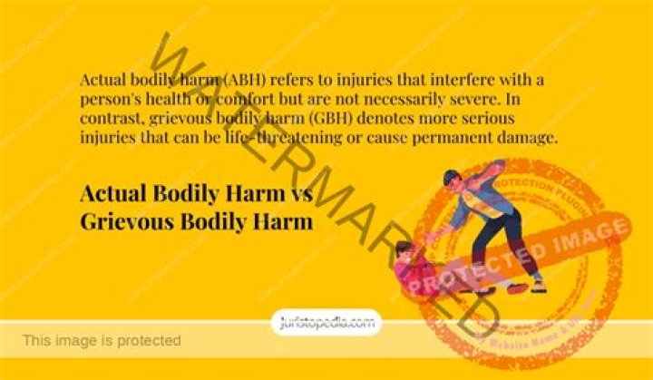 Actual Bodily Harm vs Grievous Bodily Harm Legal Definition, Severity