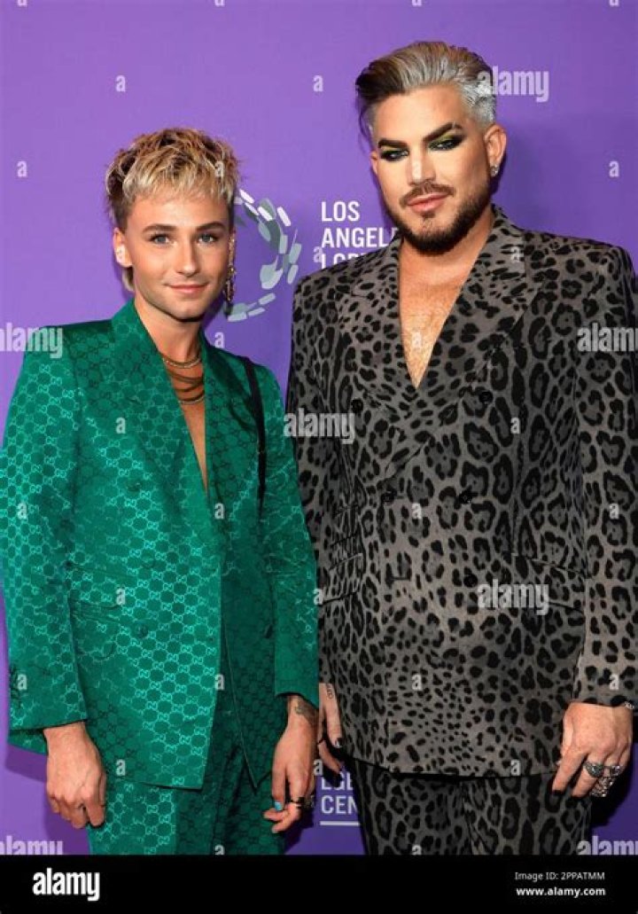 Adam Lambert and Oliver Gliese Adam lambert, Singer, Adams