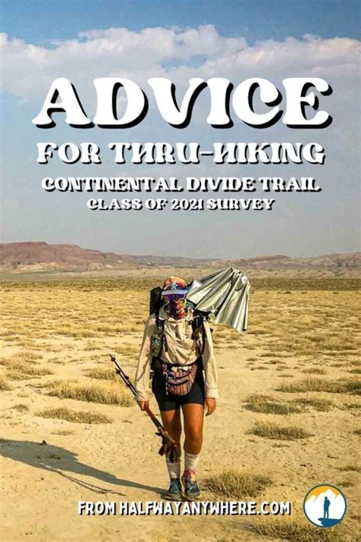 Advice for Hiking the Continental Divide Trail (CDT Survey 2021