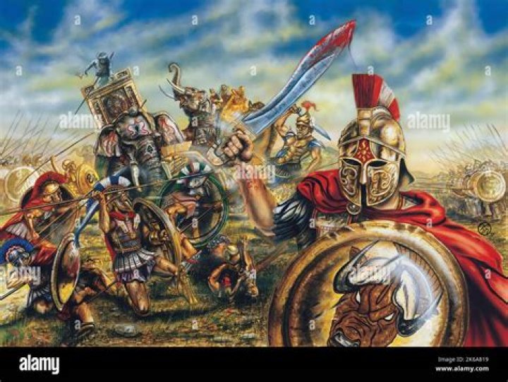 Alexander The Great Generals Attacking Painting by Kurt Miller