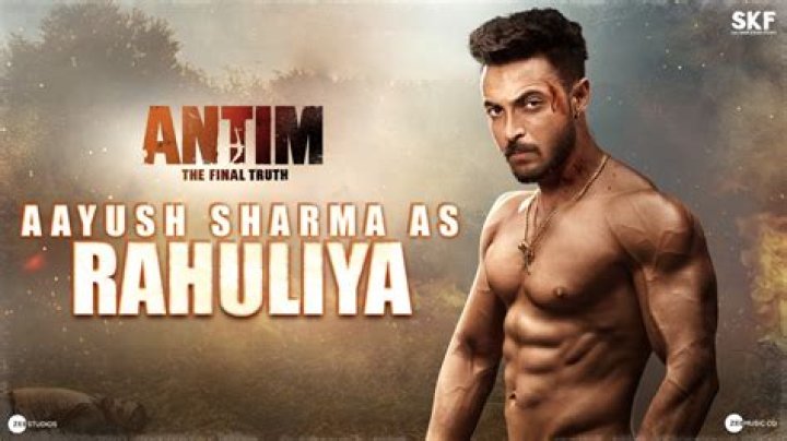 ANTIM Aayush Sharma As Rahuliya Salman Khan Mahesh V Manjrekar