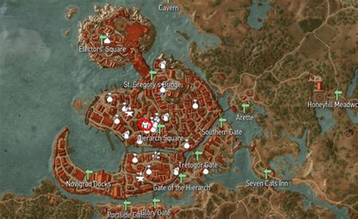 Armorer Locations Witcher 3 Wild Hunt