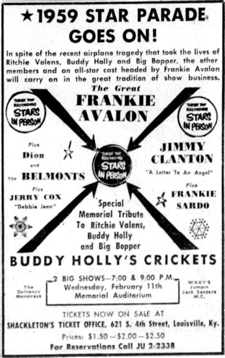 As Buddy Holly returns to the UK chart we look back at the time he
