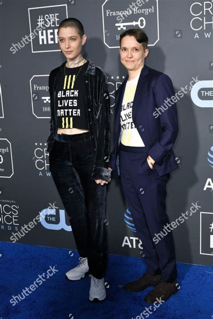 Asia Kate Dillon Partner Corinne Editorial Stock Photo Stock Image