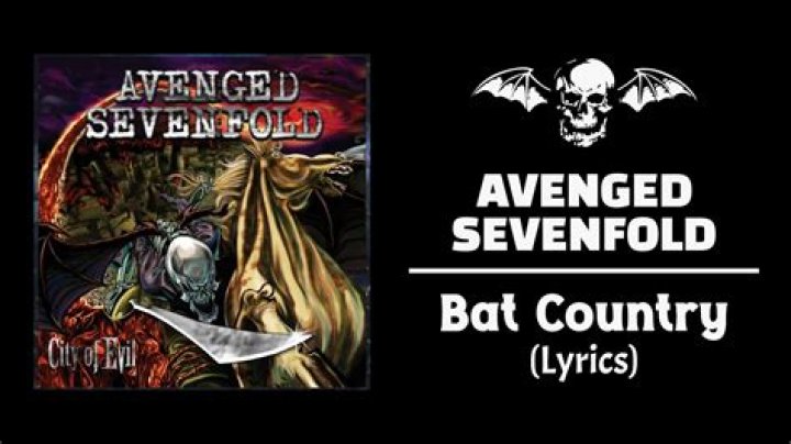 Avenged Sevenfold Bat Country [Lyrics on screen] [Full HD] YouTube