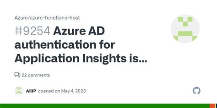 Azure AD authentication for Application Insights Azure Monitor