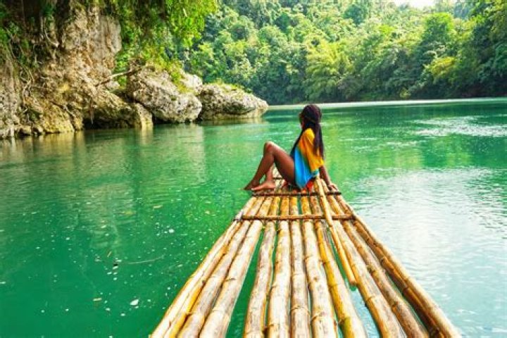 Bamboo Rafting in Jamaica WellwornHeels