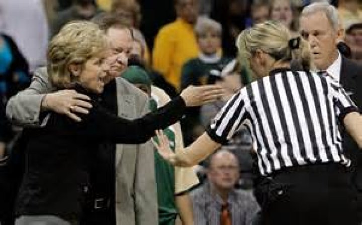 Baylor coach KIm Mulkey, left, and Louisiana Tech coach Teresa