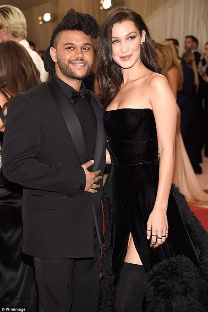 Bella Hadid sizzles in dramatic black gown with boyfriend The Weeknd at Met Gala Daily Mail Online
