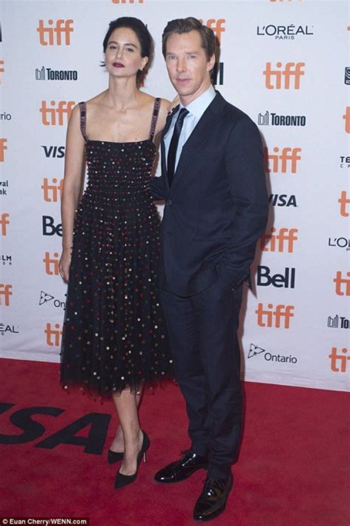 Benedict Cumberbatch shares red carpet with Katherine Waterston