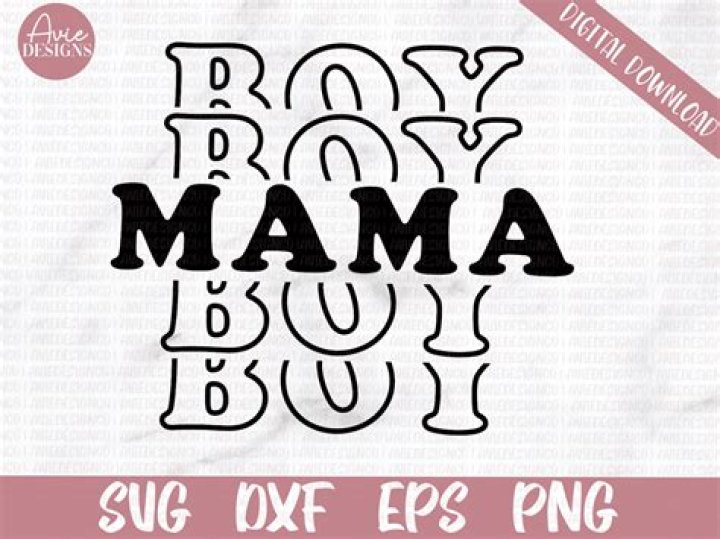 Boy Mom SVG Digital File, Brush Stroke Svg, Teal Blue Leopard Svg