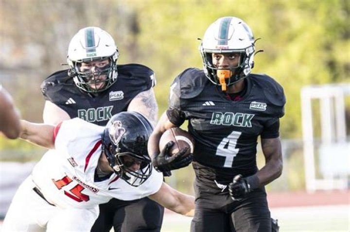 Brandon TuckHayden Football Slippery Rock University Athletics