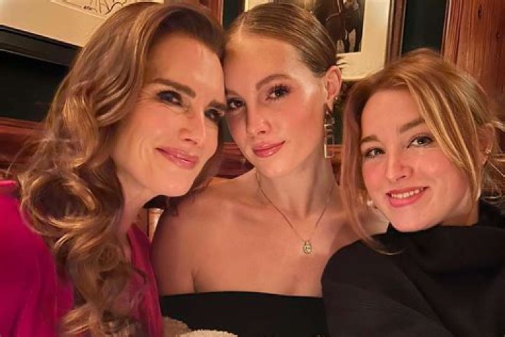 Brooke Shields Shares Family Photos from Christmas with Her Two