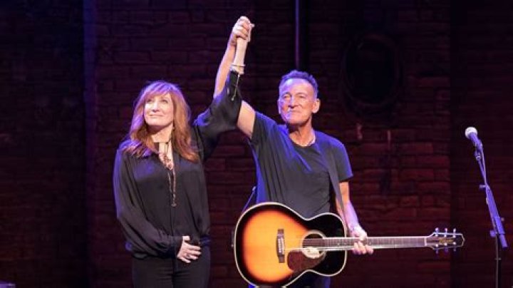 Bruce Springsteen and wife Patti Scialfa at the RDS Horse Show 2014