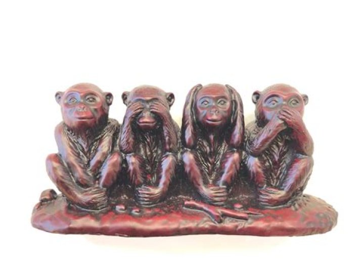 Buy Four Monkeys Statue Do No Evil Say No Evil Hear No Evil See No Evil