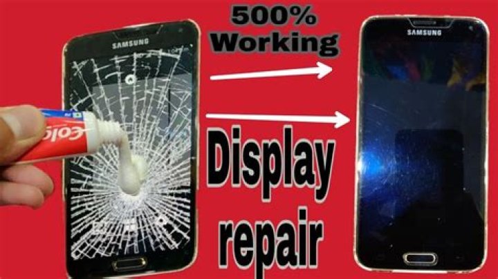 can you fix a cracked led tv screen Phyliss Bello