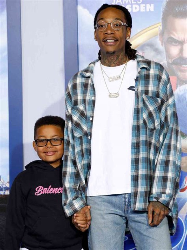 Celeb Kids...Wiz Khalifa and his son. Cute rappers, Rappers, Rapper
