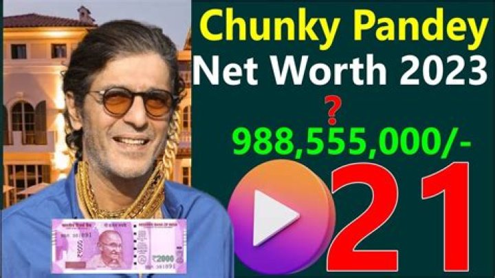 Chunky Pandey Net Worth Updated Ideas