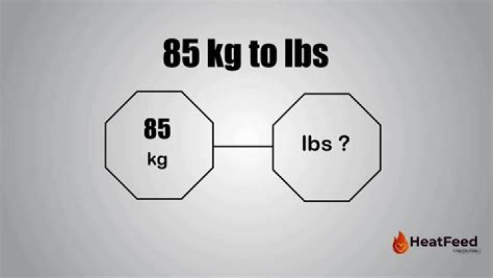 Convert 85 kg to lbs Heatfeed