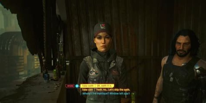 Cyberpunk 2077 Take the Oath in Phantom Liberty QM Games