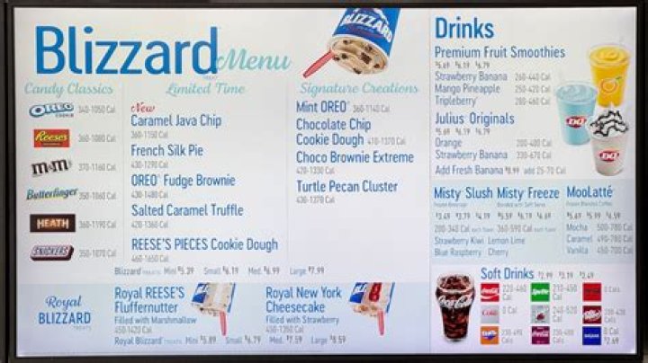 Dairy Queen Menu USA (2022) Dairy Queen Food Menu Prices & Promo