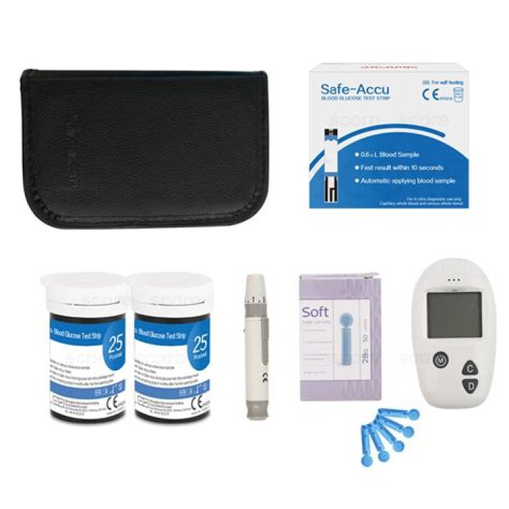 DiaCare Blood Glucose Monitoring System, Glucose Meter, Blood Sugar