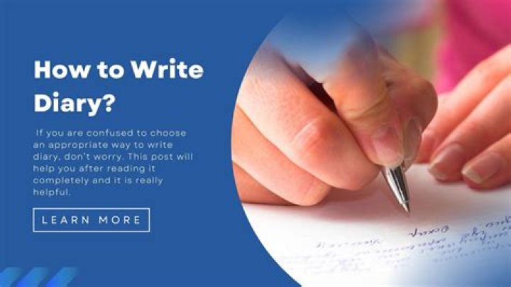 Diary Writing Diary Writing Format, Samples, Examples, Topics and How
