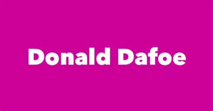 Donald Dafoe Spouse, Children, Birthday & More