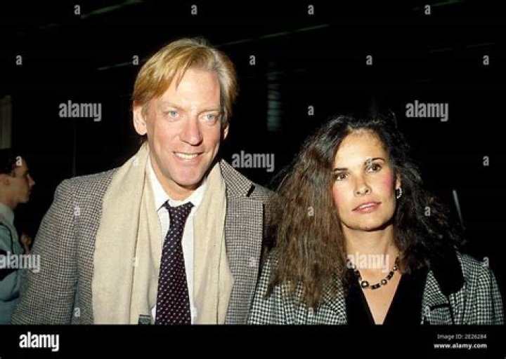 Donald Sutherland And Francine Racette Credit Ralph Dominguez