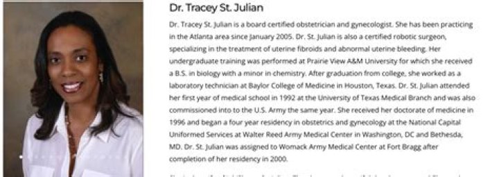Dr. Tracey St Julian