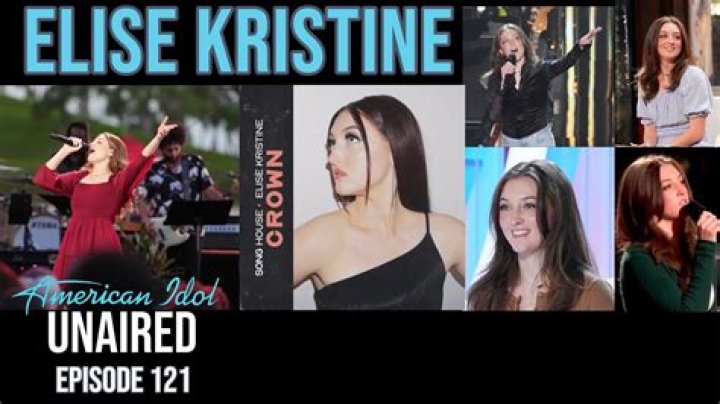 Elise Kristine in American Idol Elise Kristine in American Idol