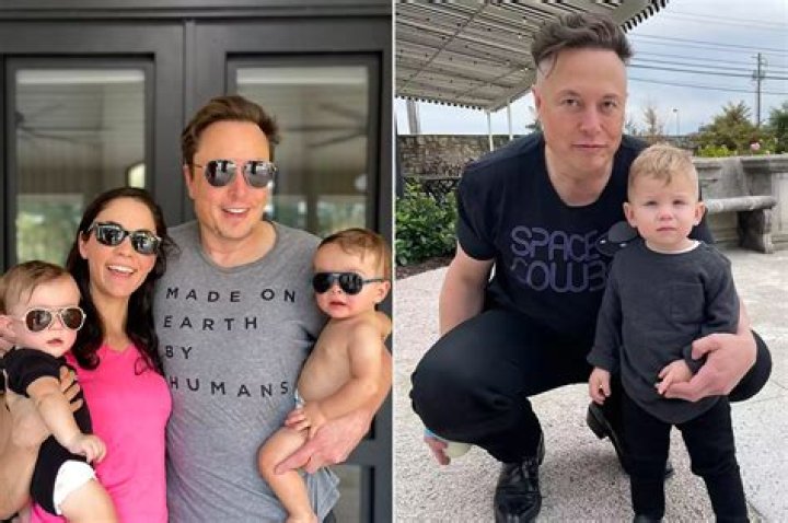 Elon Musk With his Kid Xavier Alexander Musk and Griffin Musk