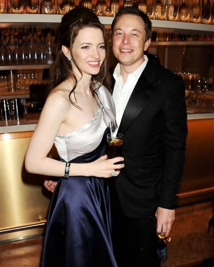 Elon Musk with Talulah Riley Griffin Musk and Xavier Alexander Musk
