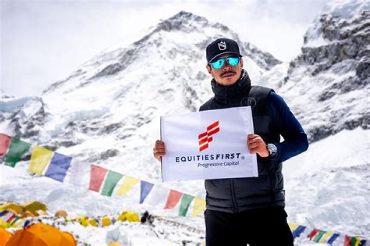 EQUITIESFIRST PARTNERS WITH MOUNTAINEERING LEGEND NIMSDAI PURJA FOR