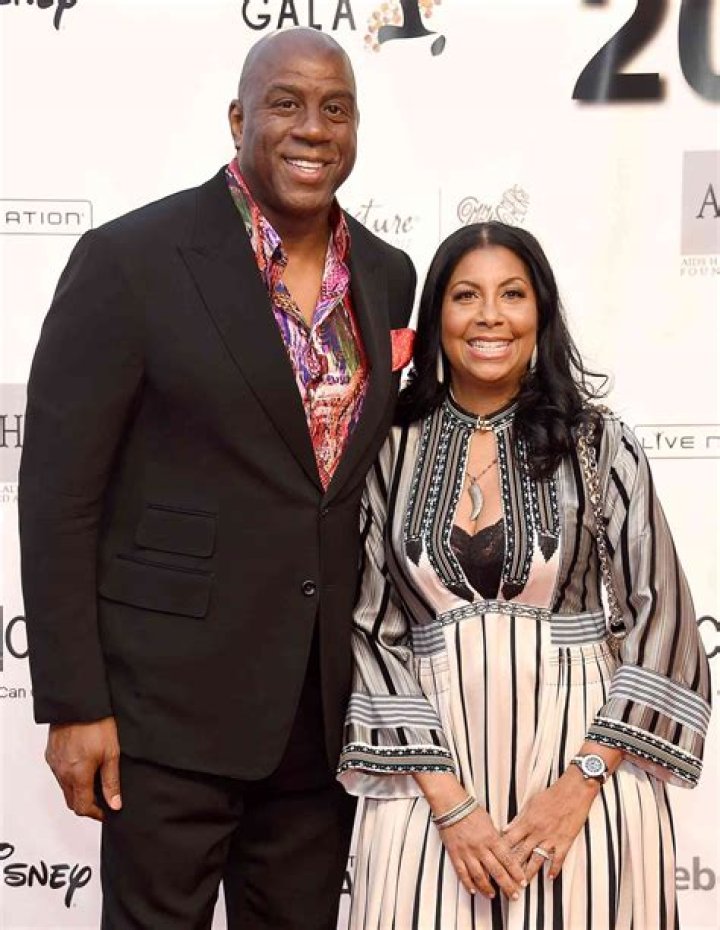 FileMike Johnson and his wife, Kelly Lary.jpg Wikimedia Commons