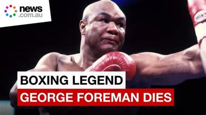 Foreman interview with a boxing legend Square Mile