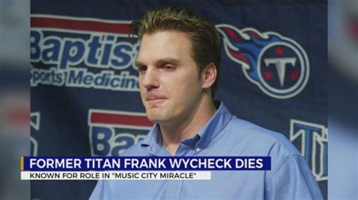 Former Titans Tight End Frank Wycheck Is Concerned He Might Have CTE