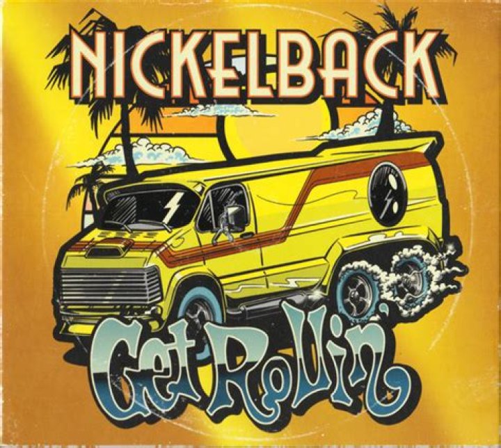 Get Rollin' Black Zip Hoodie Nickelback Official