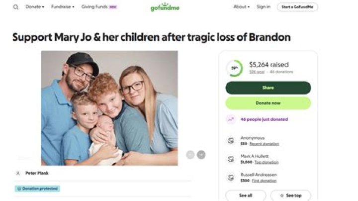 GoFundMe started for Alexandra Witek and sons
