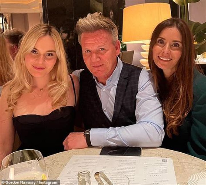 Gordon Ramsay shares a sweet snap with his lookalike daughter Megan on