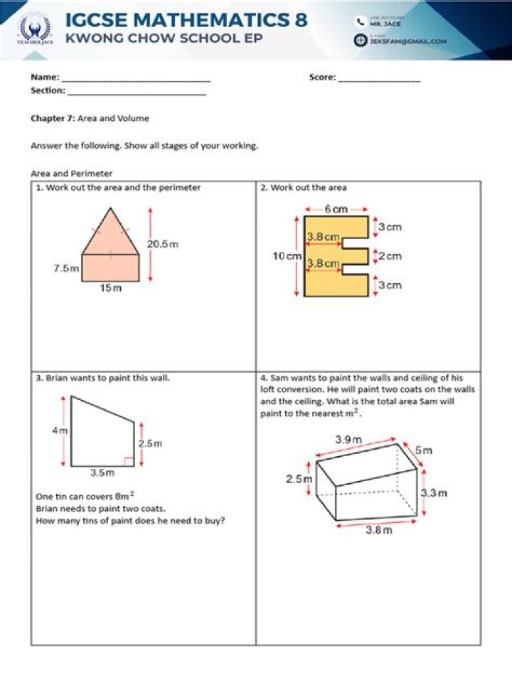 Grade 8 Chapter 7