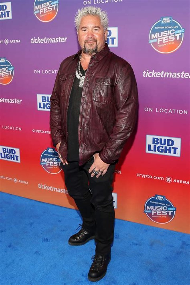 Guy Fieri looks shockingly normal without his signature spiky hair