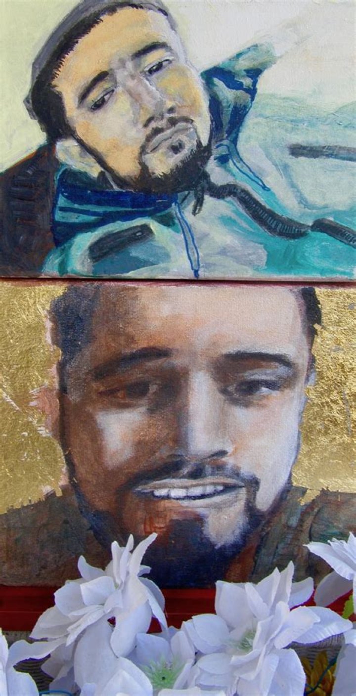 Heaven Portrait of Raymond Pantoja by Mikel Elam mixed med&hellip; Flickr