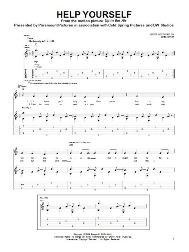 Help Yourself by Sad Brad Smith from the album Up In The Air Soundtrack