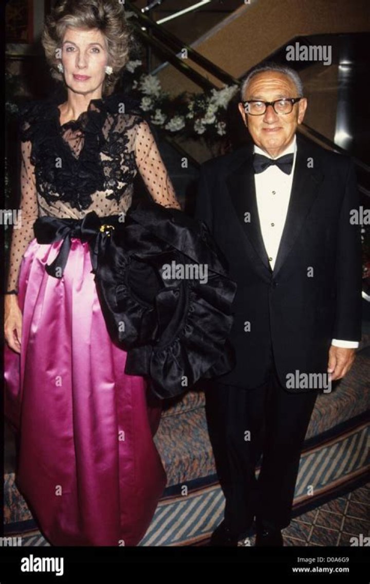 Henry Kissinger with wife Nancy Kissinger Henry Kissinger with wife Nancy Kissinger